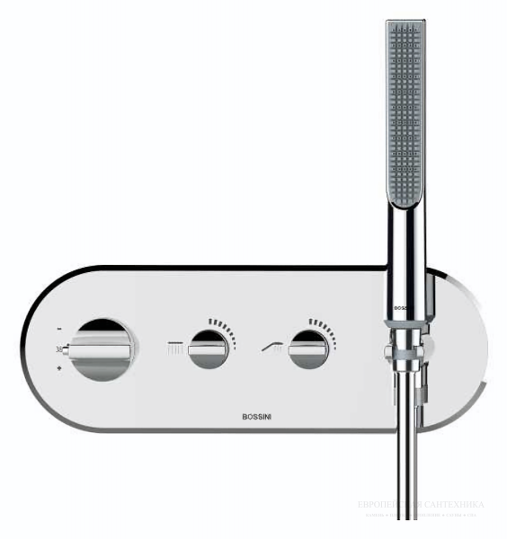Скрытая часть смесителя для ванны Bossini Apice Z00135