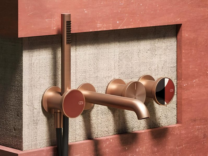 Декоративная вставка Gessi Origini 66602.290 цвет Materic