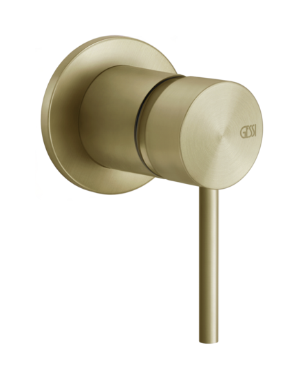 Встраиваемый смеситель для раковины Gessi Flessa 54019.727 брашированная латунь