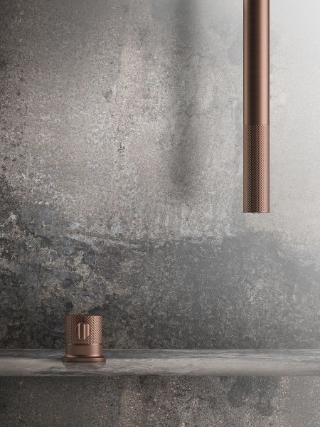 Рычаг для излива Gessi Inciso 58200.713 античная латунь