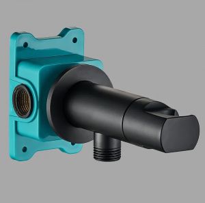Гигиенический душ со смесителем ALMAes Agata AL-877-05 чёрный