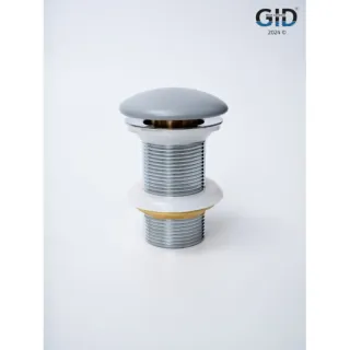 Донный клапан для раковины Gid Minucia Gmh100 74401K серый матовый