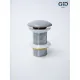 Донный клапан для раковины Gid Minucia Gmh100 74401K серый матовый