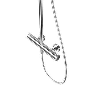 Душевая стойка VitrA Joy (Джой) A47298EXP с термостатом хром