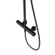 Душевая стойка VitrA Joy (Джой) A4729836EXP с термостатом чёрный матовый