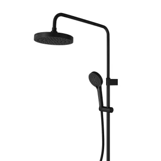 Душевая стойка VitrA Base Round (Бейс Раунд) A4730336EXP с термостатом чёрный матовый