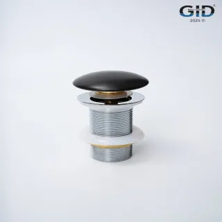 Донный клапан для раковины Gid Minucia Blm100 74402K черный матовый