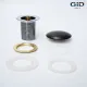 Донный клапан для раковины Gid Minucia Blm100 74402K черный матовый
