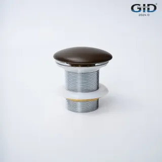 Донный клапан для раковины Gid Minucia Br100 74406K коричневый матовый