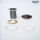 Донный клапан для раковины Gid Minucia Br100 74406K коричневый матовый