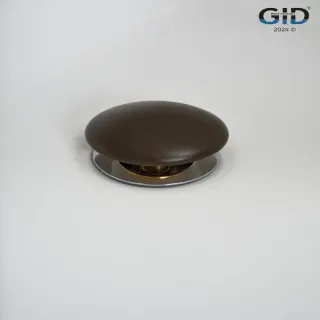 Донный клапан для раковины Gid Minucia Br100 74406K коричневый матовый
