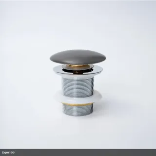 Донный клапан для раковины Gid Minucia Dgm100 74408K оружейная сталь