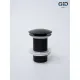 Донный клапан для раковины Gid Minucia G-55BM 76602K без перелива Clik-Clak черный матовый