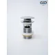 Донный клапан для раковины Gid Minucia Ch100-1 73303K с переливом Clik-Clak хром