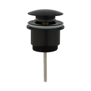 Донный клапан для раковины Gid Minucia G-58BL 76604K универсальный Clik-Clak черный