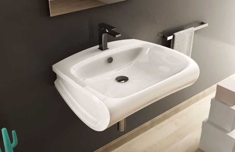 Раковина ArtCeram Hidra HI-LINE HIL004 01 00 bi*1 белая 58 см Раковина ArtCeram Hidra HI-LINE HIL004 01 00 bi*1 белая 58 см