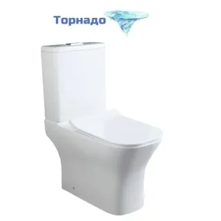 Унитаз напольный SantiLine SL-5043 белый