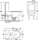 Унитаз напольный SantiLine SL-5044 белый