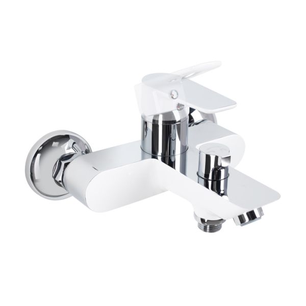 Смеситель для ванны IDDIS Cloud белый/хром CLOSB02i02WA