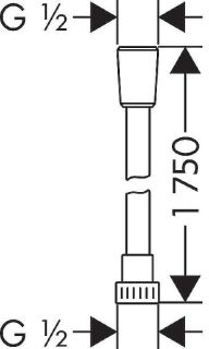 Weltwasser Шланг для душа WW BS Арт. 1750 PL
