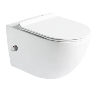 Унитаз подвесной SantiLine SL-5002T-SM/BD белый