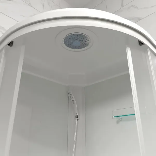 Душевая кабина Triton Вельвет Щ0000063055 90x90 см профиль белый стекло матовое