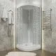 Душевая кабина Triton Стандарт-Мозаика Щ0000061840 90x90 см профиль белый стекло мозаика