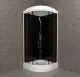 Душевая кабина Triton Нова Щ0000065774 88x88 см профиль чёрный стекло прозрачное