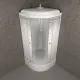Душевая кабина Triton Стандарт-Полосы Щ0000061848 90x90 см профиль белый стекло с узором