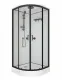 Душевая кабина Triton Прайм-Блэк Щ0000071581 90x90 см профиль чёрный стекло прозрачное