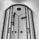 Душевая кабина Triton Прайм-Блэк Щ0000071581 90x90 см профиль чёрный стекло прозрачное