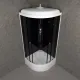 Душевая кабина Triton Топ Щ0000065702 90x90 см профиль чёрный стекло тонированное