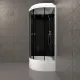Душевая кабина Triton Топ Щ0000065702 90x90 см профиль чёрный стекло тонированное