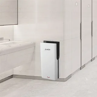 Сушилка для рук SantiLine SL-8001 высокоскоростная белый черный