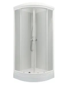 Душевая кабина Triton Ультра Щ0000061821 80x80 см профиль белый стекло прозрачное