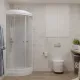 Душевая кабина Triton Ультра Щ0000061821 80x80 см профиль белый стекло прозрачное