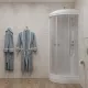 Душевая кабина Triton Ультра Щ0000061821 80x80 см профиль белый стекло прозрачное
