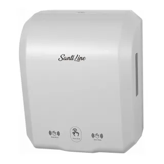 Диспенсер для бумажных полотенец SantiLine SL-8010 белый