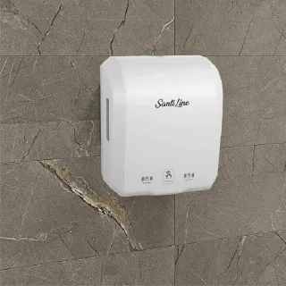 Диспенсер для бумажных полотенец SantiLine SL-8010 белый