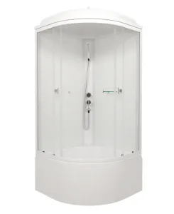 Душевая кабина Triton Ультра Щ0000061837 90x90 см профиль белый стекло прозрачное
