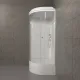 Душевая кабина Triton Ультра Щ0000061849 90x90 см профиль белый стекло прозрачное