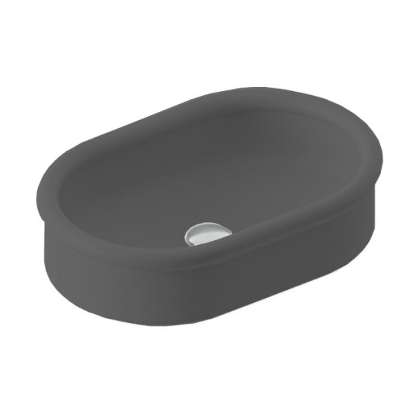 Раковина ArtCeram Brera BRL003 17 00 черная 60 см Раковина ArtCeram Brera BRL003 17 00 черная 60 см