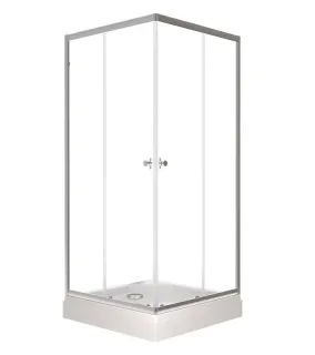 Душевой уголок Triton Вента Щ0000049620 80x80 см профиль хром стекло прозрачное Душевой уголок Triton Вента Щ0000049620 80x80 см профиль хром стекло прозрачное
