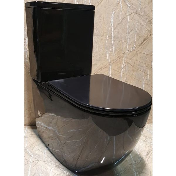 Унитаз CeramaLux NS-2176-18 с бачком и сиденьем Микролифт