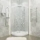 Душевая кабина Triton Стандарт-Мозаика Щ0000061791 100x100 см профиль белый стекло мозаика