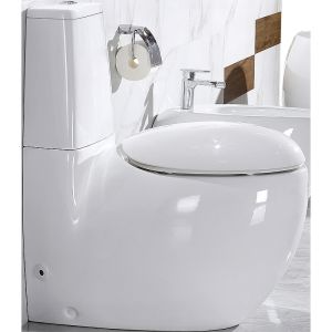 Унитаз CeramaLux 2451 с бачком и сиденьем Микролифт