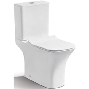 Унитаз CeramaLux 1215-P с бачком и сиденьем Микролифт