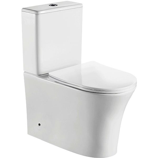 Унитаз CeramaLux 1219A с бачком и сиденьем Микролифт Унитаз CeramaLux 1219A с бачком и сиденьем Микролифт