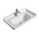 Comforty Тумба-умывальник "Рига-80" дуб сонома с раковиной Comforty 9335-80 Comforty Тумба-умывальник "Рига-80" дуб сонома с раковиной Comforty 9335-80
