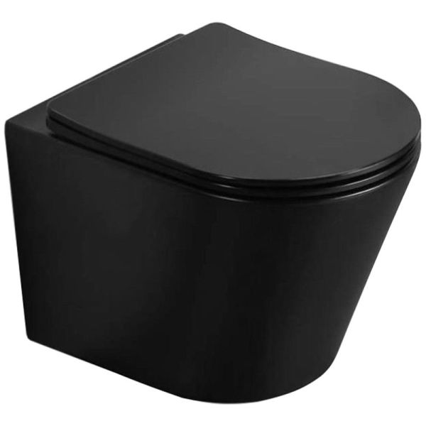 Унитаз CeramaLux B2330-1MB подвесной с сиденьем Микролифт